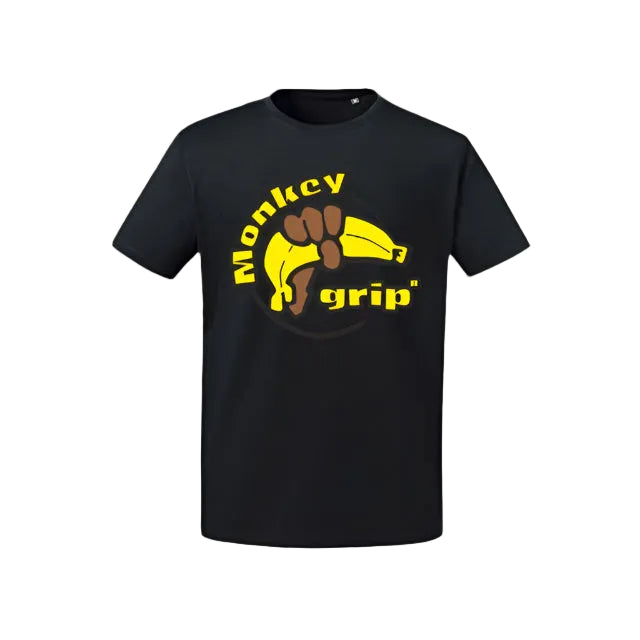 Monkey Grip T-shirt Svart - Original Logo unisex BJJ