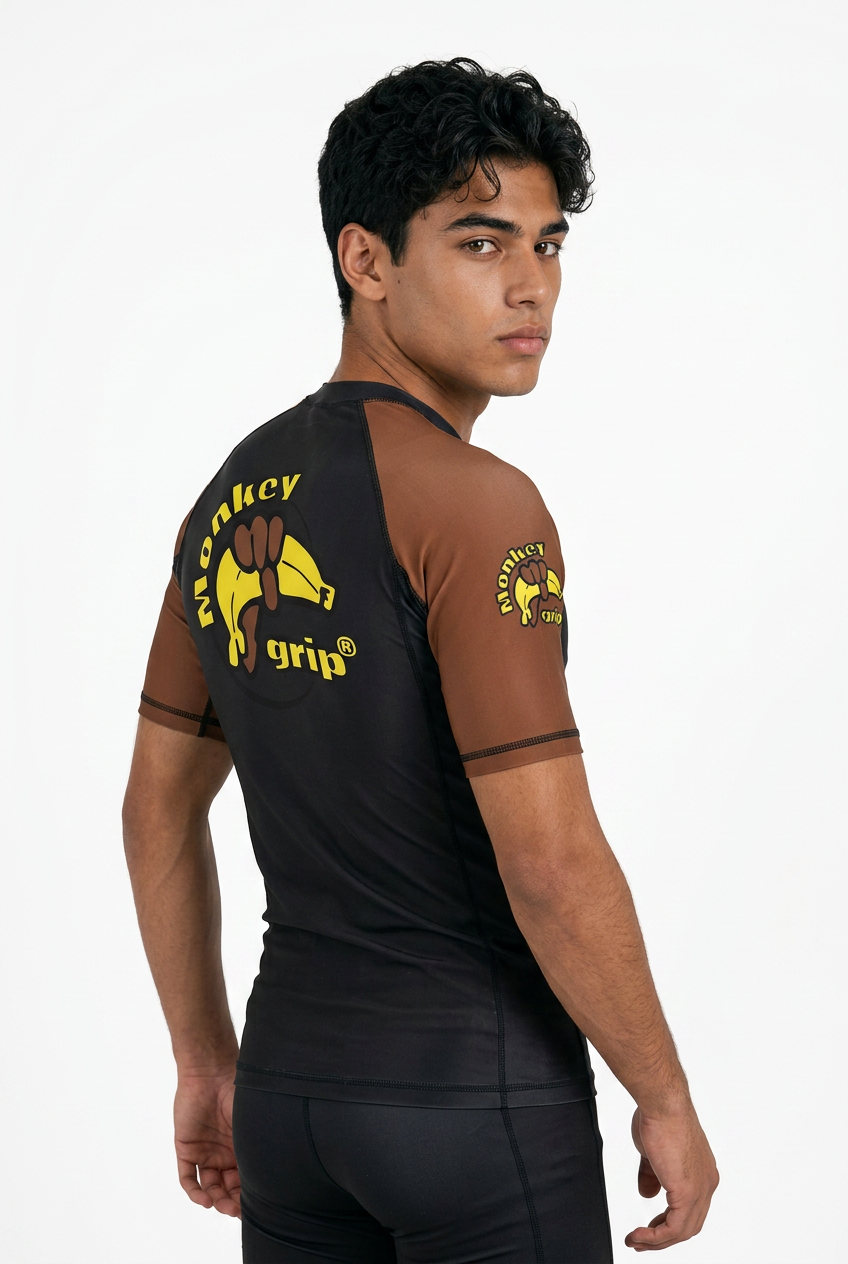 Competition Rashguard – Brown