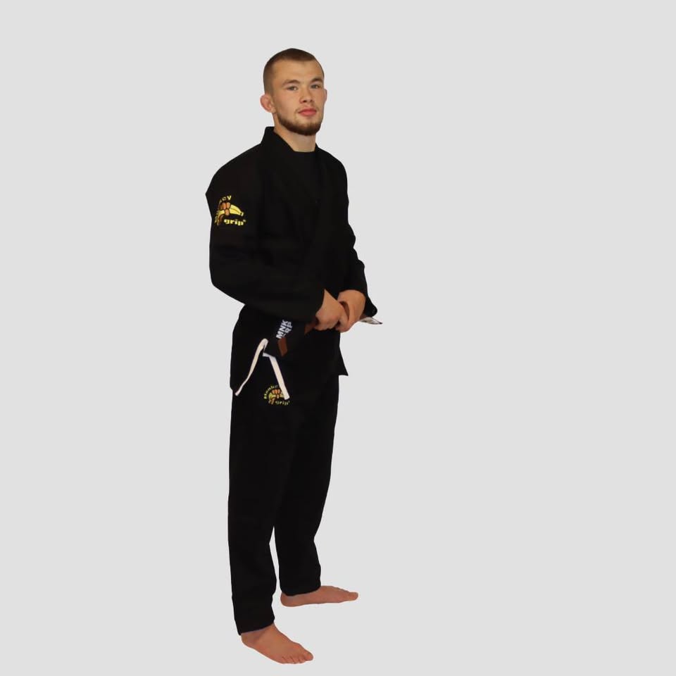 Classic BJJ Gi – Black (Kids)