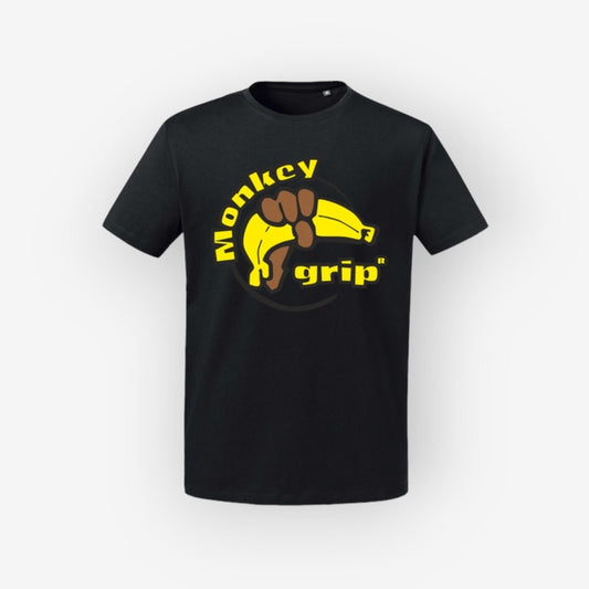 T-Shirt – MonkeyGrip – Original Logo – Unisex - Svart