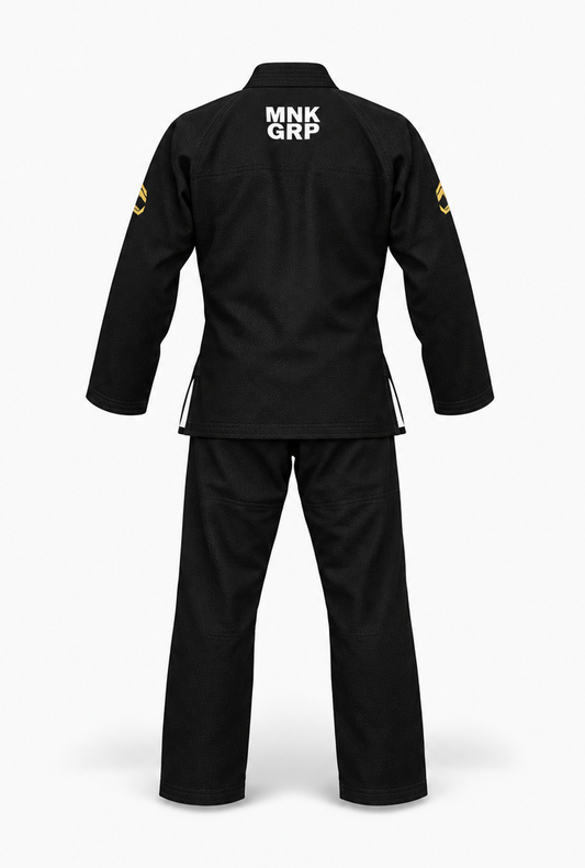 Classic BJJ Gi Black Kids baksida