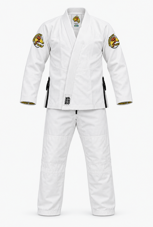 Classic BJJ Gi White Kids framsida