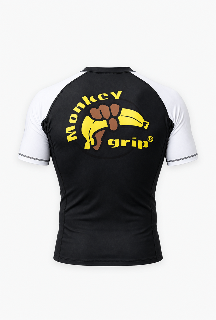 Competition Rashguard vit – baksida