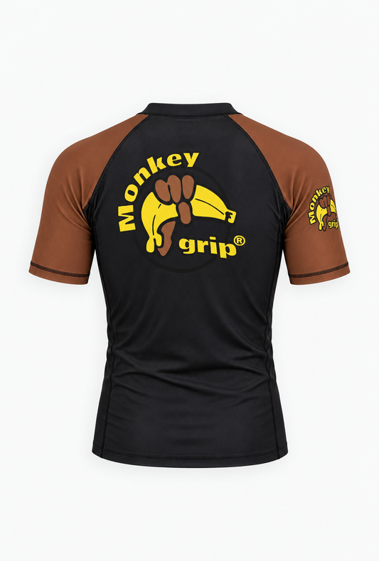 Competition Rashguard brun – baksida