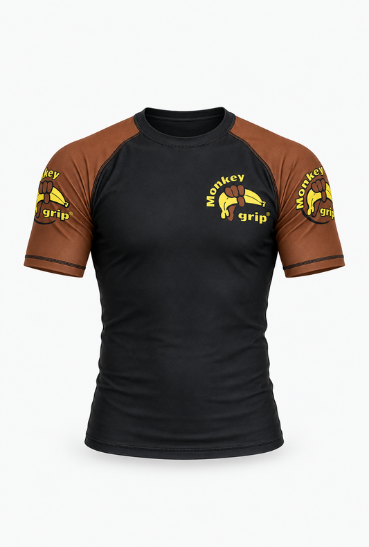 Competition Rashguard brun – framsida